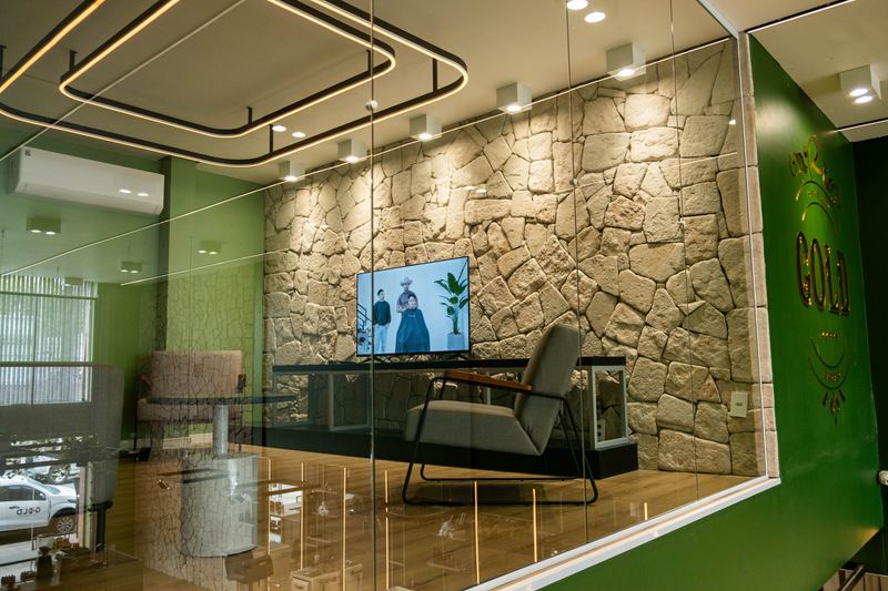 Sala VIP do Gold Studio